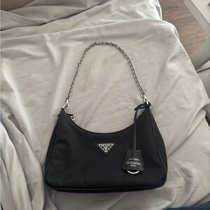 Prada Black Chain Shoulder Bag